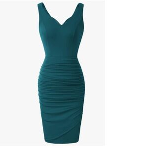 Grace Karin || Teal Cocktail Dress